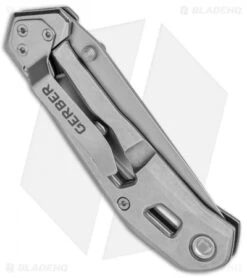 Gerber Airlift Frame Lock Knife Silver (2.8" Gray) 30-001346 6 Gerber Airlift Frame Lock Knife Silver (2.8" Gray) 30-001346 -Gerber Gerber Airlift FL Silver Gray 30 001346 BHQ 67390 jr side