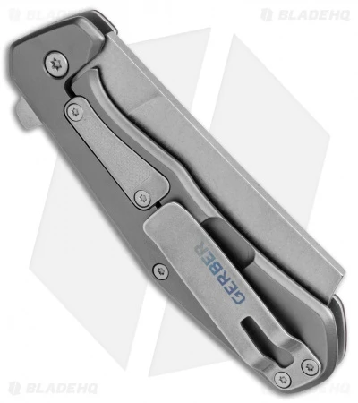 Gerber Asada Flipper Knife Onyx Aluminum (3" Stonewash) 30-001807 3 Gerber Asada Flipper Knife Onyx Aluminum (3" Stonewash) 30-001807 - Image 3