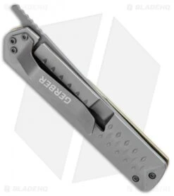 Gerber Ayako Frame Lock Knife Green Aluminum (3.5" Gray) 30-001690 6 Gerber Ayako Frame Lock Knife Green Aluminum (3.5" Gray) 30-001690 -Gerber Gerber Ayako FL Green Aluminum Gray 30 001690 BHQ 105513 jr side