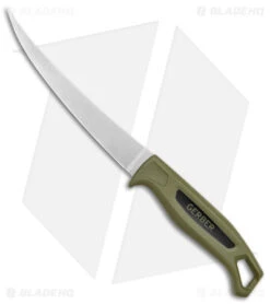 Gerber Ceviche Fillet Fixed Blade Knife Green Polymer (7" Stonewash)