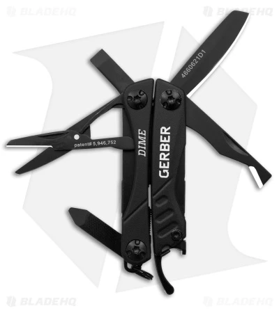 Gerber Dime Mini Multi-Tool Black 2 Gerber Dime Mini Multi-Tool Black - Image 2
