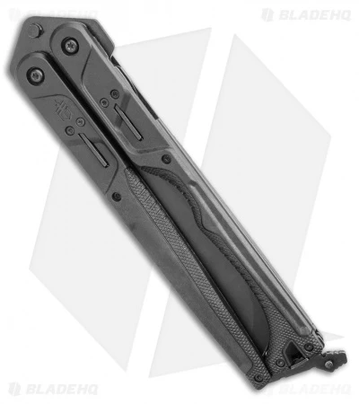 Gerber Doubledown QuadLock Folding Machete Knife Black (6.8" Black) 3 Gerber Doubledown QuadLock Folding Machete Knife Black (6.8" Black) - Image 3