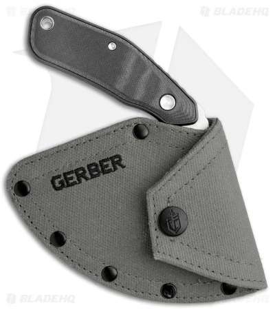 Gerber Downwind Ulu Fixed Blade Black G-10 (3.5" Satin) 30-001822 3 Gerber Downwind Ulu Fixed Blade Black G-10 (3.5" Satin) 30-001822 - Image 3