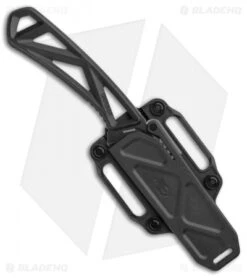 Gerber EXO-MOD Drop Point Fixed Blade Knife Black (Stonewash) 30-001800 6 Gerber EXO-MOD Drop Point Fixed Blade Knife Black (Stonewash) 30-001800 -Gerber Gerber EXO MOD DP Black Black SW 30 001800 BHQ 105517 jr sheath