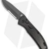 Gerber Empower Automatic Knife Black Armor Grip Serrated (3.25" Black) 30-001636