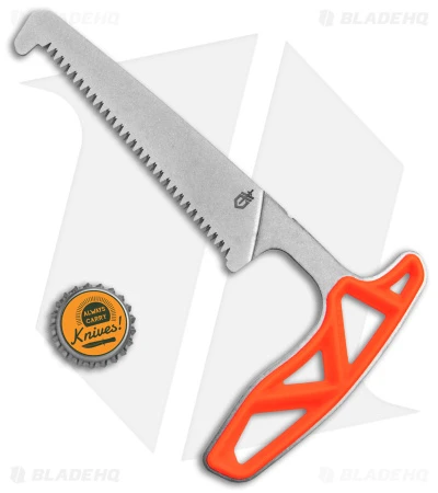 Gerber Exo-Mod Pack Saw Orange (5" Stonewash Serr) 4 Gerber Exo-Mod Pack Saw Orange (5" Stonewash Serr) - Image 4