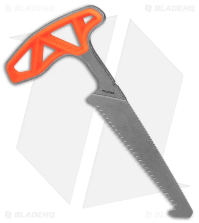 Gerber Exo-Mod Pack Saw Orange (5" Stonewash Serr) 2 Gerber Exo-Mod Pack Saw Orange (5" Stonewash Serr) - Image 2
