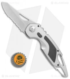 Gerber F.A.S.T. 3.0 Assisted Opening Knife Gray/Black Al (2.8" Satin Serr) 7 Gerber F.A.S.T. 3.0 Assisted Opening Knife Gray/Black Al (2.8" Satin Serr) -Gerber Gerber FAST 3 gray black al satin serr BHQ 48645 er bottlecap