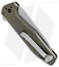 Gerber Fastball Liner Lock Flipper Knife Flat Sage (3" Stonewash) 30-001610 -Gerber Gerber Fastball LL Flipper Flat Sage SW 30 001610 BHQ 94211 jr side