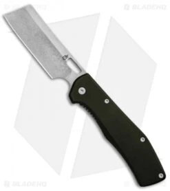 Best Seller 15 Gerber FlatIron Cleaver Frame Lock Knife Dark Gray Aluminum (3.5" Stonewash)