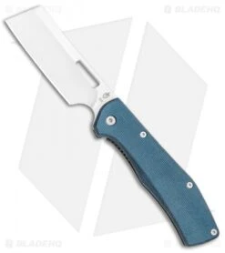Gerber FlatIron Cleaver Frame Lock Knife Blue Micarta (3.5" Satin) 30-001789