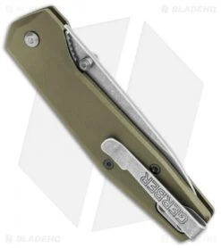 Gerber Fuse Liner Lock Knife Flat Sage Green GFN (3.4" SW) 30-001875 -Gerber Gerber Fuse LL Flat Sage Green GFN SW BHQ 120834 jr side