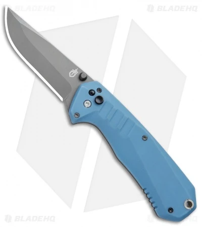 Gerber Haul A/O Spring Assisted Knife Blue GFN (3.1" Gray) 30-001397 1 Gerber Haul A/O Spring Assisted Knife Blue GFN (3.1" Gray) 30-001397