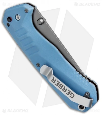 Gerber Haul A/O Spring Assisted Knife Blue GFN (3.1" Gray) 30-001397 3 Gerber Haul A/O Spring Assisted Knife Blue GFN (3.1" Gray) 30-001397 - Image 3