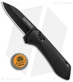 Gerber Highbrow Compact A/O Spring Assisted Knife Black (2.8" Onyx) 7 Gerber Highbrow Compact A/O Spring Assisted Knife Black (2.8" Onyx) -Gerber Gerber Highbrow Compact A O SA Black Onyx 30 001524N BHQ 94153 jr bottlecap