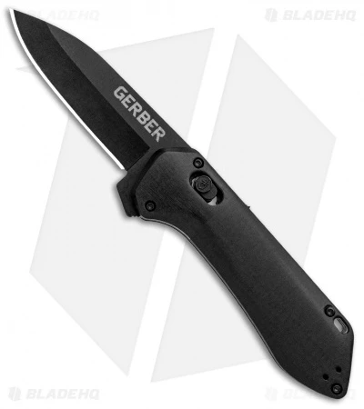 Gerber Highbrow Compact A/O Spring Assisted Knife Black (2.8" Onyx) 1 Gerber Highbrow Compact A/O Spring Assisted Knife Black (2.8" Onyx)