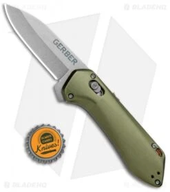 Gerber Highbrow Compact Spring Assisted Knife Green (2.8" Stonewash) 7 Gerber Highbrow Compact Spring Assisted Knife Green (2.8" Stonewash) -Gerber Gerber Highbrow Compact A O SA Green SW 30 001526N BHQ 94156 jr bottlecap
