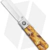 Gerber Jukebox Front Flipper Liner Lock Knife Tortoise (2.75" Satin)