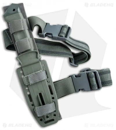 Gerber LMF II ASEK Combat Fixed Blade Combat OD Green (4.8" Black Serr) 1627 3 Gerber LMF II ASEK Combat Fixed Blade Combat OD Green (4.8" Black Serr) 1627 - Image 3