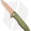 Gerber One-Flip Liner Lock Knife Green (3.2" Bronze) 30-001353