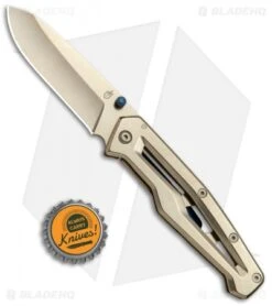 Gerber Paralite Frame Lock Knife Champagne (3" Champagne) 30-001345 8 Gerber Paralite Frame Lock Knife Champagne (3" Champagne) 30-001345 -Gerber Gerber Paralite FL Champagne 30 001345 BHQ 67407 jr bottlecap 2