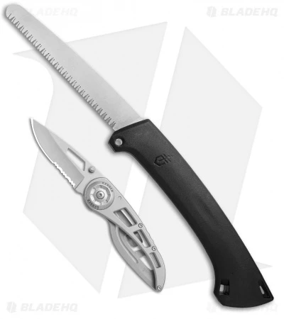 Gerber Ripstop II Frame Lock Knife + Sliding Saw Combo Pack 1 Gerber Ripstop II Frame Lock Knife + Sliding Saw Combo Pack