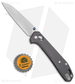 Gerber Savvy Pivot Lock Knife Gray Aluminum (3.5" Stonewash 20CV) 30-001844 7 Gerber Savvy Pivot Lock Knife Gray Aluminum (3.5" Stonewash 20CV) 30-001844 -Gerber Gerber Savvy Folding Urban Gray Aluminum SW BHQ 143217 jr bottlecap