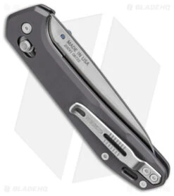 Gerber Savvy Pivot Lock Knife Gray Aluminum (3.5" Stonewash 20CV) 30-001844 6 Gerber Savvy Pivot Lock Knife Gray Aluminum (3.5" Stonewash 20CV) 30-001844 -Gerber Gerber Savvy Folding Urban Gray Aluminum SW BHQ 143217 jr side