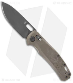 Gerber Scout Assisted Opening Knife Tan Micarta / Gray