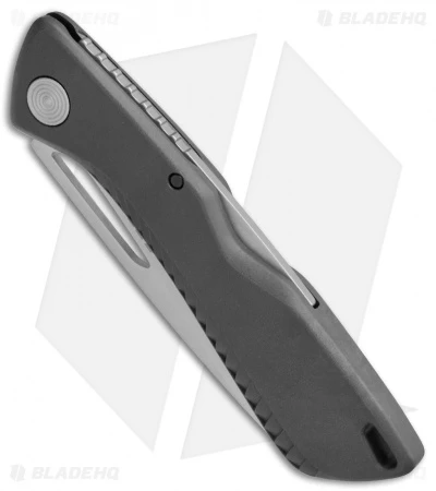 Gerber Shark Belly Lock Back Knife Gray GFN (3.2" Satin) 31-003214 2 Gerber Shark Belly Lock Back Knife Gray GFN (3.2" Satin) 31-003214 - Image 2