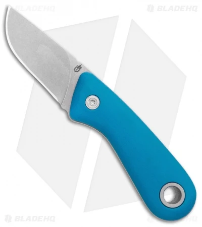 Gerber Vertebrae Fixed Blade Knife Cyan Blue (2.4" Satin) 30-001499 1 Gerber Vertebrae Fixed Blade Knife Cyan Blue (2.4" Satin) 30-001499