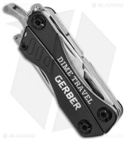 Gerber Dime Travel Multi-Tool Gray 30-001079 -Gerber gerber dime travel multi tool grey 33 010062 side2 cm