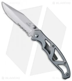 Gerber Paraframe I Frame Lock Knife (3" Bead Blast Serr) 48443