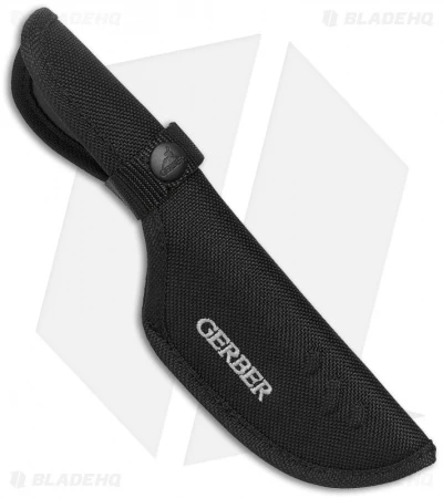 Gerber Freeman Guide Fixed Blade Gut Hook (4" Bead Blast Plain) 2 Gerber Freeman Guide Fixed Blade Gut Hook (4" Bead Blast Plain) - Image 2