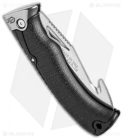 Gerber Gator Premium Folder Gut Hook Knife (3.6" Polish) 30-001086 -Gerber gerber gatorprem gh folder 30 001086n side cm