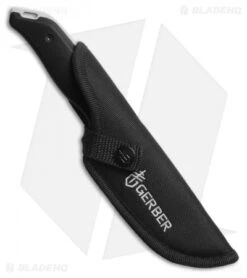 Gerber -Gerber gerber hunting moment beadblast fixed gut hook 31 002200 sheath