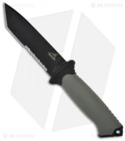 Gerber Prodigy Combat Tanto Fixed Blade Knife (4.75" Black Serr) 31-000558