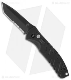 Gerber Propel Downrange Automatic Knife Black (3.5" Black Serr)
